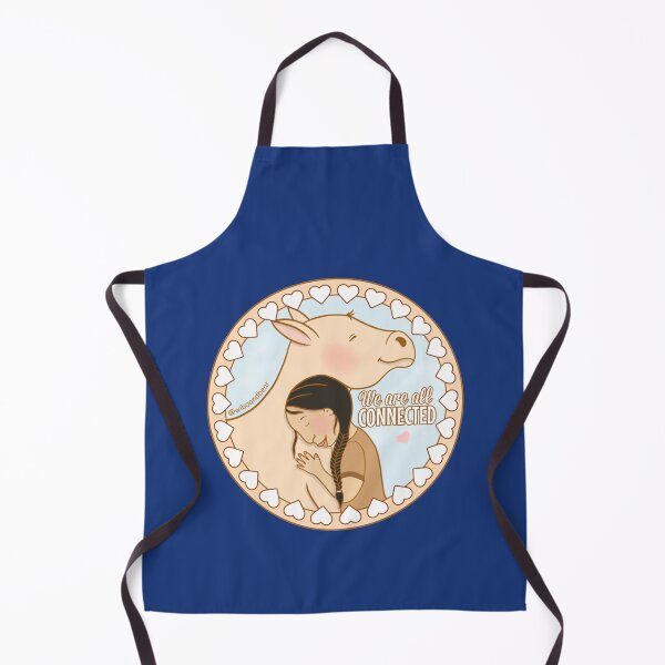 Item preview, WE ARE ALL CONNECTED VEGAN COW COWS   designed and sold by LEAH-CASHOP.