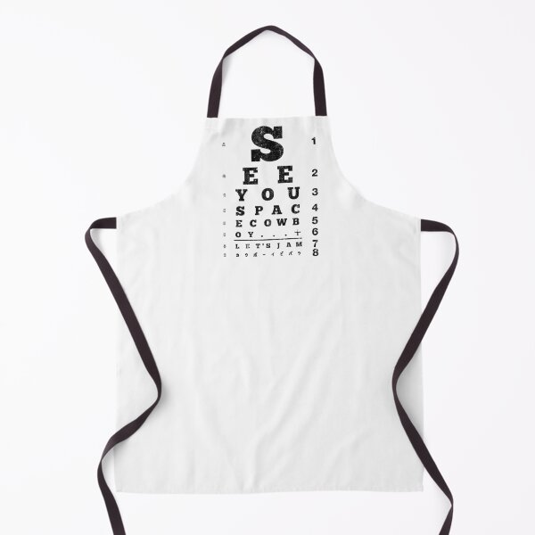 Item preview, See You Space Cowboy Eyechart (Variant) designed and sold by huckblade.