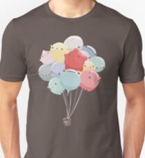 Camiseta unisex Animales del globo