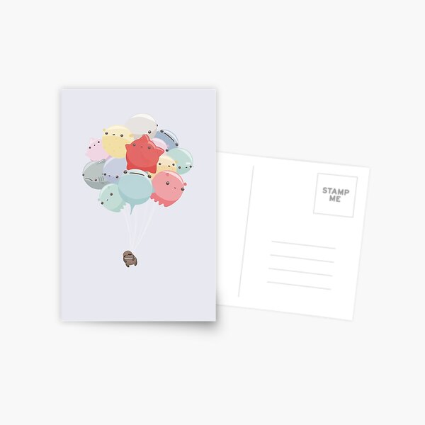 Balloon Animals Postcard