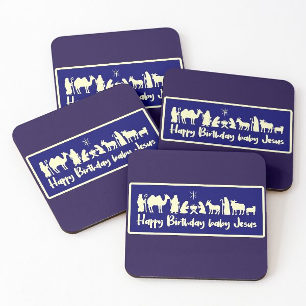 Item preview, Happy Birthday baby Jesus  designed and sold by sandpiperstudio.