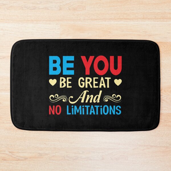 Item preview, Be You, Be Great  And No Limitations T-shirt  designed and sold by wide26.