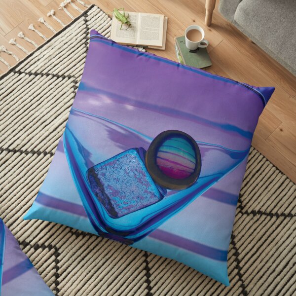 Vaporwave Macrotini Floor Pillow