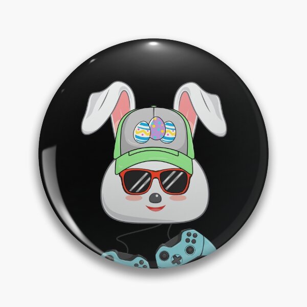 Item preview, Easter Bunny Video Game Player Easter Gift Rabbit Gamer Gear designed and sold by DynamicDesign.