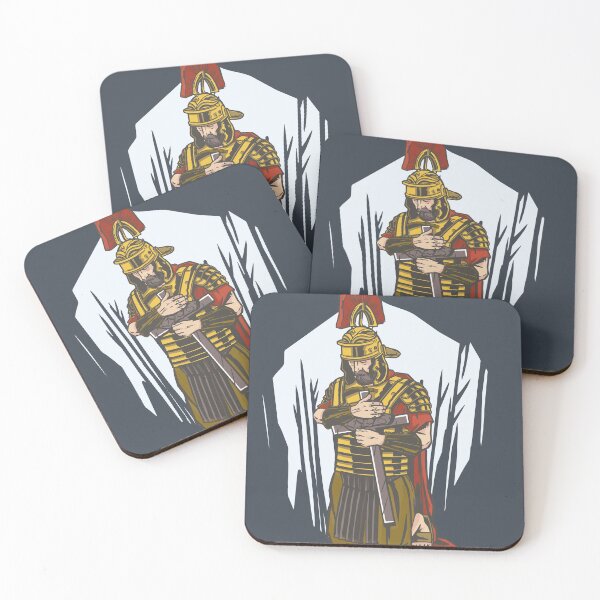 Item preview, Roman warrior hugging Cross designed and sold by Klotho-Fashion.