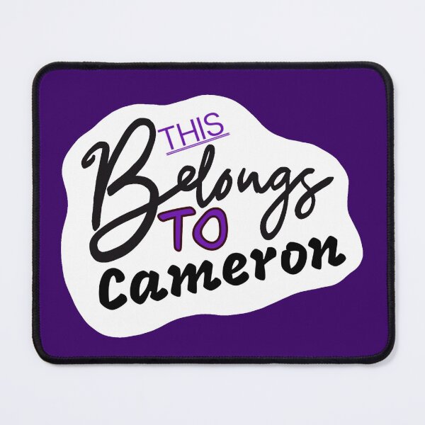 Item preview, This Belongs To Cameron - Personalized Gift designed and sold by ThatsJustJilly.
