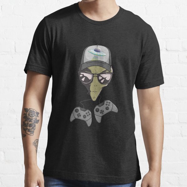 Item preview, Alien Video Game Player Gift Martian Alien Believer Gamer Gear designed and sold by DynamicDesign.
