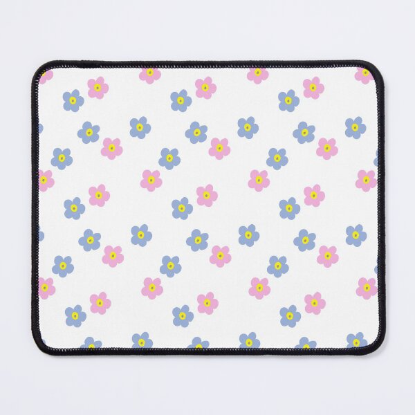 Item preview, Sweet simple forgetmenots - pink and blue designed and sold by LittleBettyMakes.