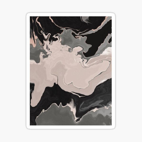 Marbling Sticker