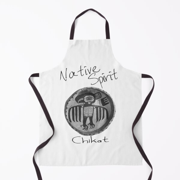 Item preview, Clocks Native American Chikat Chauyuk Raven Spirit Black Text designed and sold by Spirit-World.