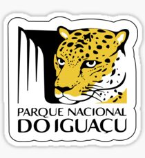 Iguazu National Park Sign, Brazil Sticker