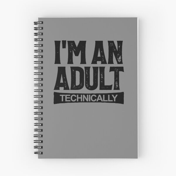 Item preview, I'm An Adult Technically Funny Adulting Quote 18th Birthday Gear designed and sold by DynamicDesign.