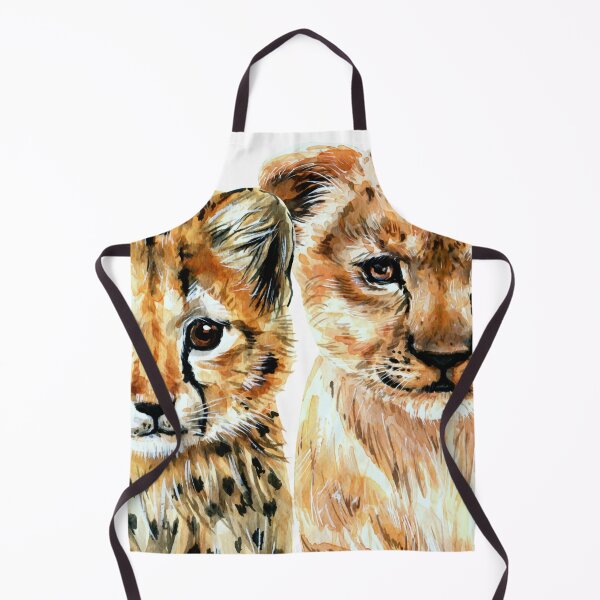 Item preview, Sweet Cheetah and Lion Cub best friends - designed and sold by Orianah.