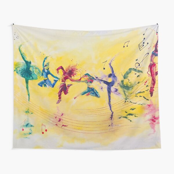 Dance Like Crazy by Banx 150x100cm MC6820 Tapestry
