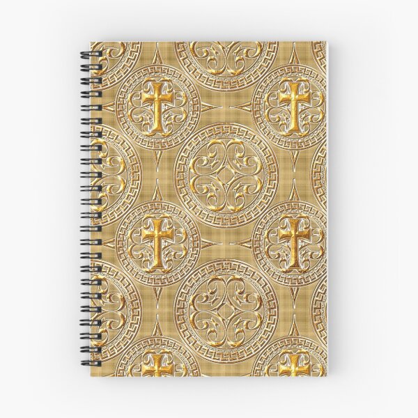 Item preview, Golden cross pattern designed and sold by MMJDSGN.