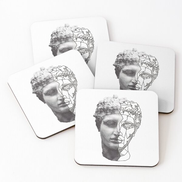Item preview, Mixed Geometric Head Sculpture designed and sold by Klotho-Fashion.