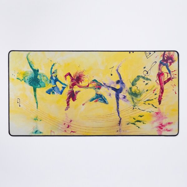 Dance Like Crazy by Banx 150x100cm MC6820 Desk Mat