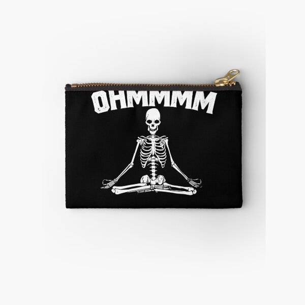 Item preview, Meditating Skeleton Ohmmm Funny Halloween Skeleton Yoga Gear designed and sold by DynamicDesign.