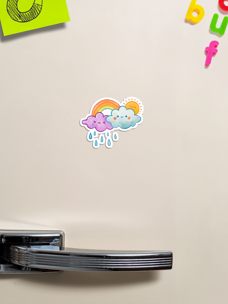 Sunshine and Rainbows Sticker for Sale by Brittany Hefren