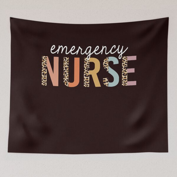 Item preview, Emergency Nurse Leopard Print ER Nurse Nursing School Women designed and sold by TheHumbleLemon.