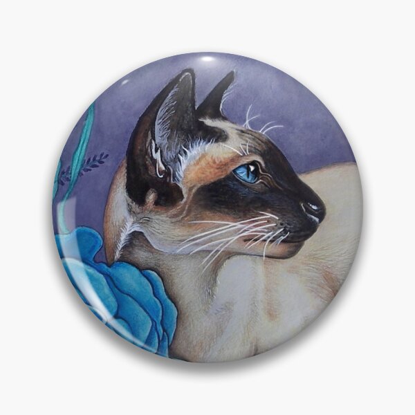 Item preview, Chocolate Point Siamese Cat designed and sold by EverIris.