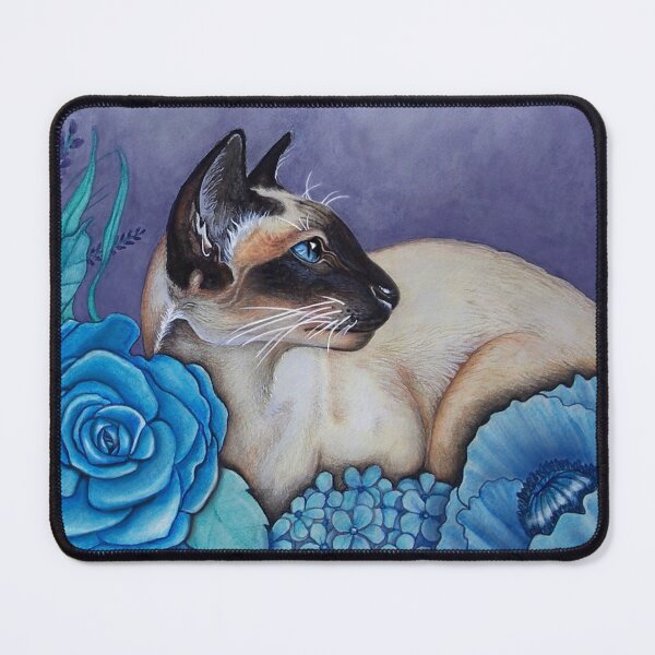 Item preview, Chocolate Point Siamese Cat designed and sold by EverIris.
