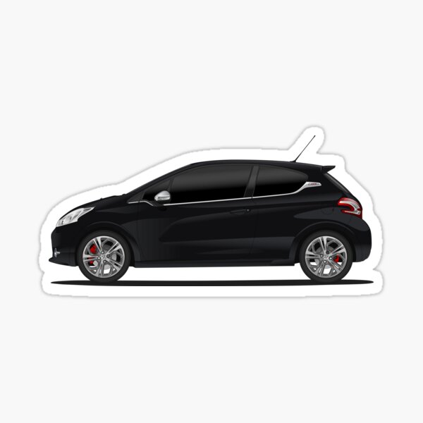 Lot de 2 stickers autocollants Peugeot 208 gt line- - Déco Sticker  Store-8.99€