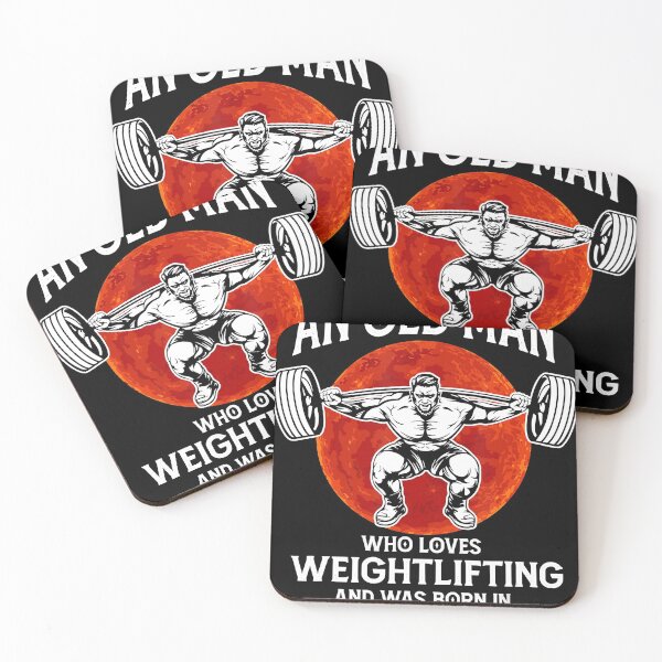 Item preview, Never Underestimate An Old Man Loves Weightlifting November  designed and sold by Michaelmansr572.