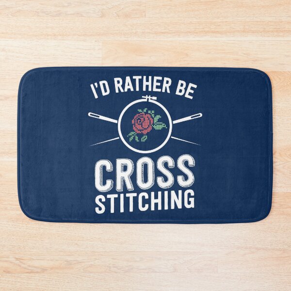 Item preview, I'd Rather Be Cross Stitching Grandma Stitcher Sewer designed and sold by 14thFloor.