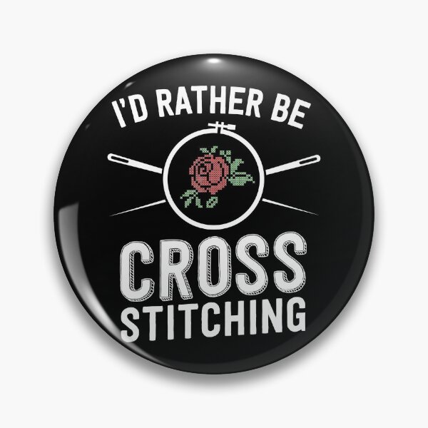 Item preview, I'd Rather Be Cross Stitching Grandma Stitcher Sewer designed and sold by 14thFloor.