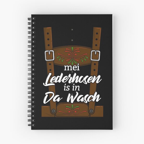 Item preview, Mei Lederhosen Is In Da Wasch Men's Oktoberfest Costume Gear designed and sold by DynamicDesign.