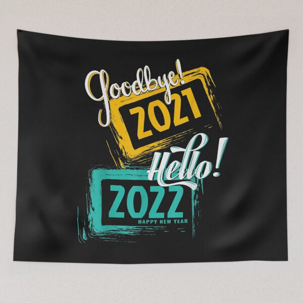 Item preview, Goodbye 2021 Hello 2022 - Merry New Year Pyjama T-Shirt designed and sold by Anthony-Wilson.