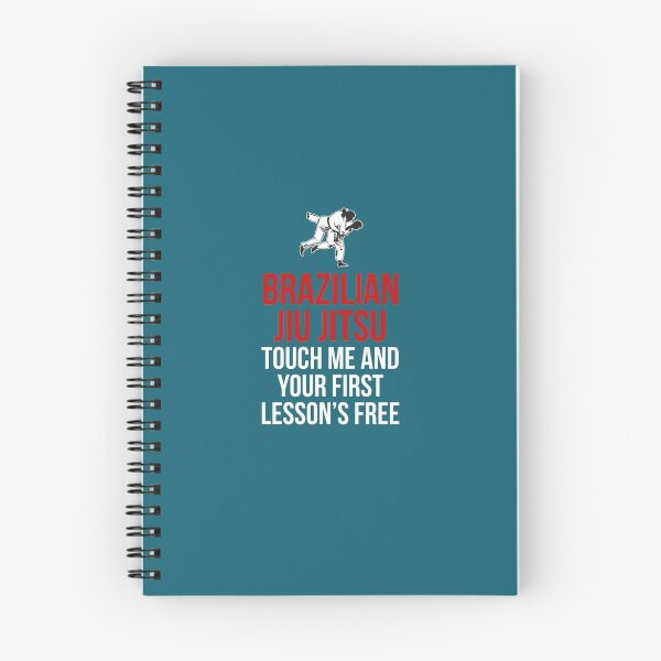 Item preview, Brazilian Jiu Jitsu Touch Me And Your First Lesson's Free designed and sold by AlwaysAwesome.