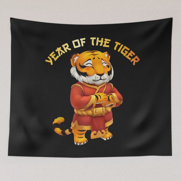 Artikelvorschau, Happy Chinese New Year 2022 Year Of The Tiger Master T Shirt entworfen und verkauft von Anthony-Wilson.