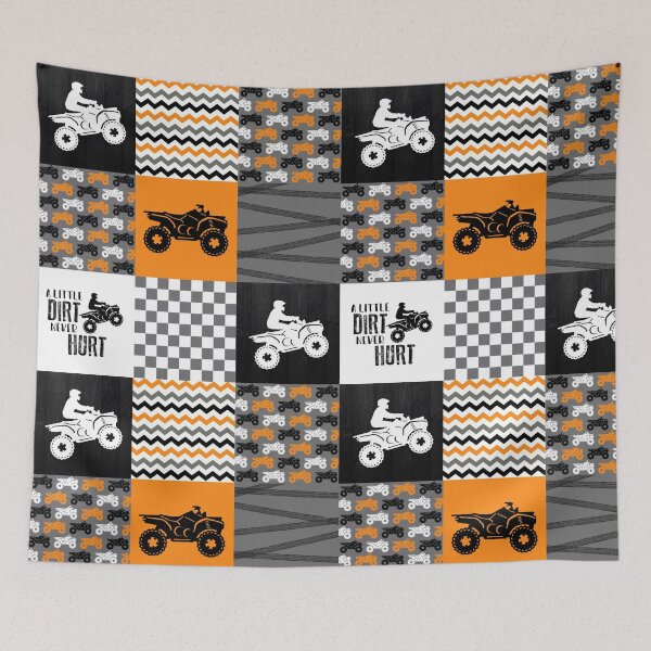 Item preview, ATV bicycle Pattern designed and sold by Huynhdesign.