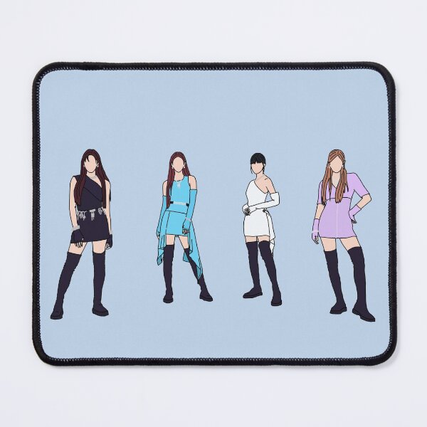Item preview, aespa Savage group line art designed and sold by serendipitousMT.
