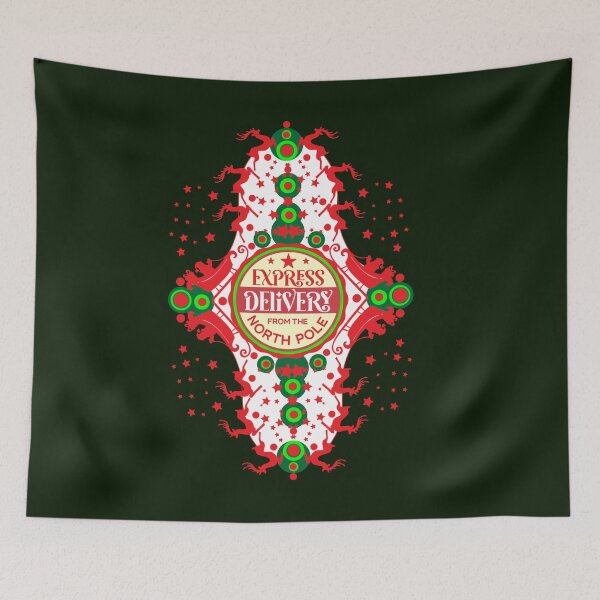 Item preview, North Pole express delivery  designed and sold by sandpiperstudio.