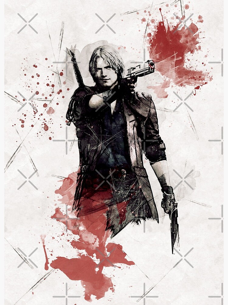 Dante - Devil May Cry 5 Art Board Print for Sale by AngeliaLucis