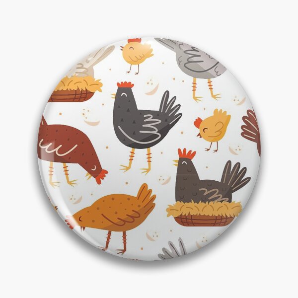 Item preview, Chicken seamless Pattern designed and sold by Huynhdesign.