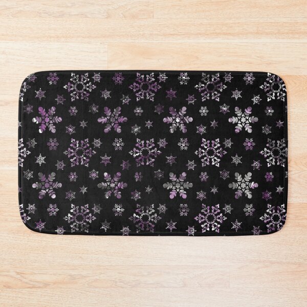 Item preview, Ace Pride Snowflakes Pattern designed and sold by Ispeakgeek.