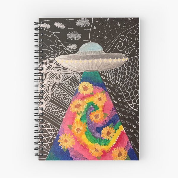 Item preview, Sunflower UFO  designed and sold by Cosmic-artt.
