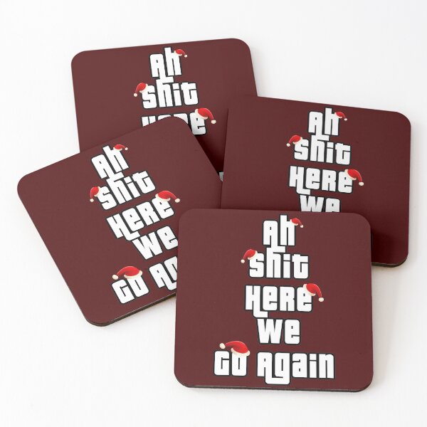 Item preview, Gamer Christmas Ah Shit Here We Go Again designed and sold by aventi24.