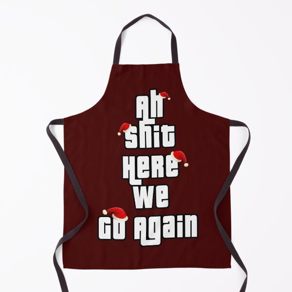 Item preview, Gamer Christmas Ah Shit Here We Go Again designed and sold by aventi24.