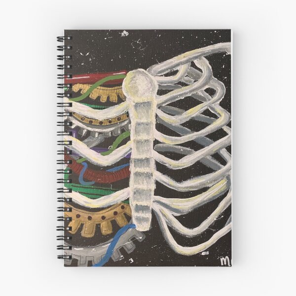 Item preview, Mechanical Skeleton Paint designed and sold by Cosmic-artt.