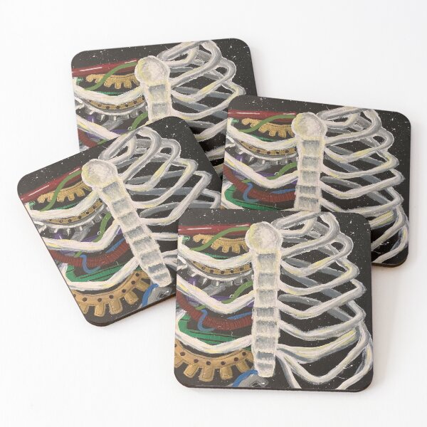 Item preview, Mechanical Skeleton Paint designed and sold by Cosmic-artt.