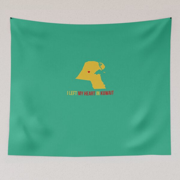 Item preview, I Left My Heart In Kuwait Arabian Country Love designed and sold by AlwaysAwesome.