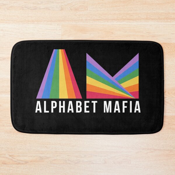 Item preview, Alphabet Mafia (arcoíris) designed and sold by baldbird.
