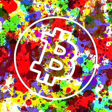 Artwork thumbnail, Bitcoin Colors Two by StepupDesign