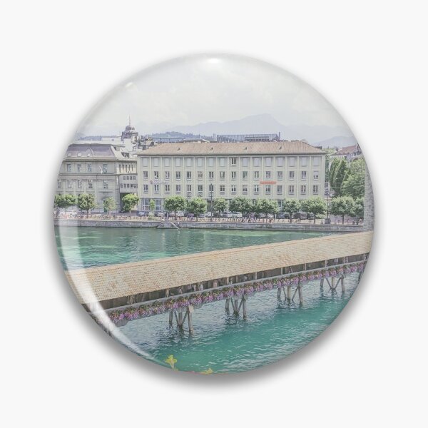 Item preview, Balcony View of Chapel Bridge, Lucerne, Switzerland designed and sold by ywphotos.