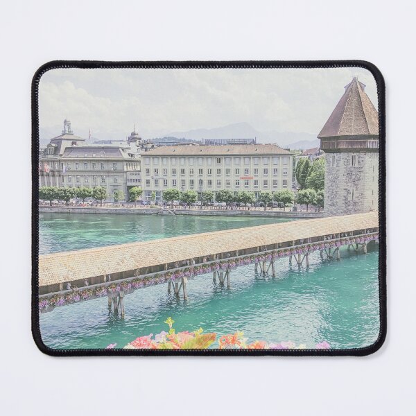 Item preview, Balcony View of Chapel Bridge, Lucerne, Switzerland designed and sold by ywphotos.